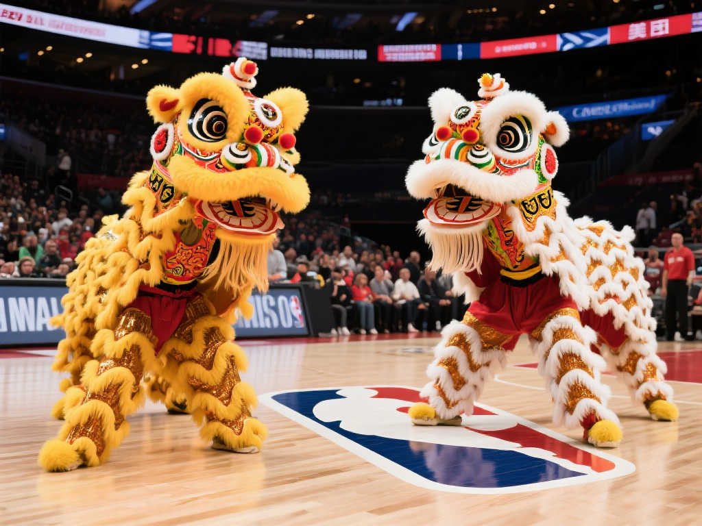 篮球殿堂惊现舞狮表演 尼克斯七人得分上双终结灰熊连胜